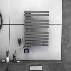 Electric Bath Towel Warmer Heating Towel Shelf Towel Dryer Heated Electric Towel Rack Smart Home Electric Towel Dryer