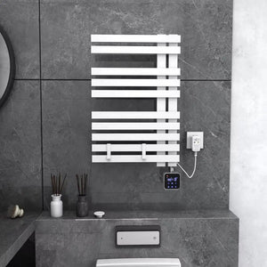 Electric Bath Towel Warmer Heating Towel Shelf Towel Dryer Heated Electric Towel Rack Smart Home Electric Towel Dryer