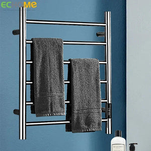 Electric Heated Towel Rack Household Bathroom Towel Rack Electric Towel Warmer Stainless Steel Storage Rack Bathroom Accessories