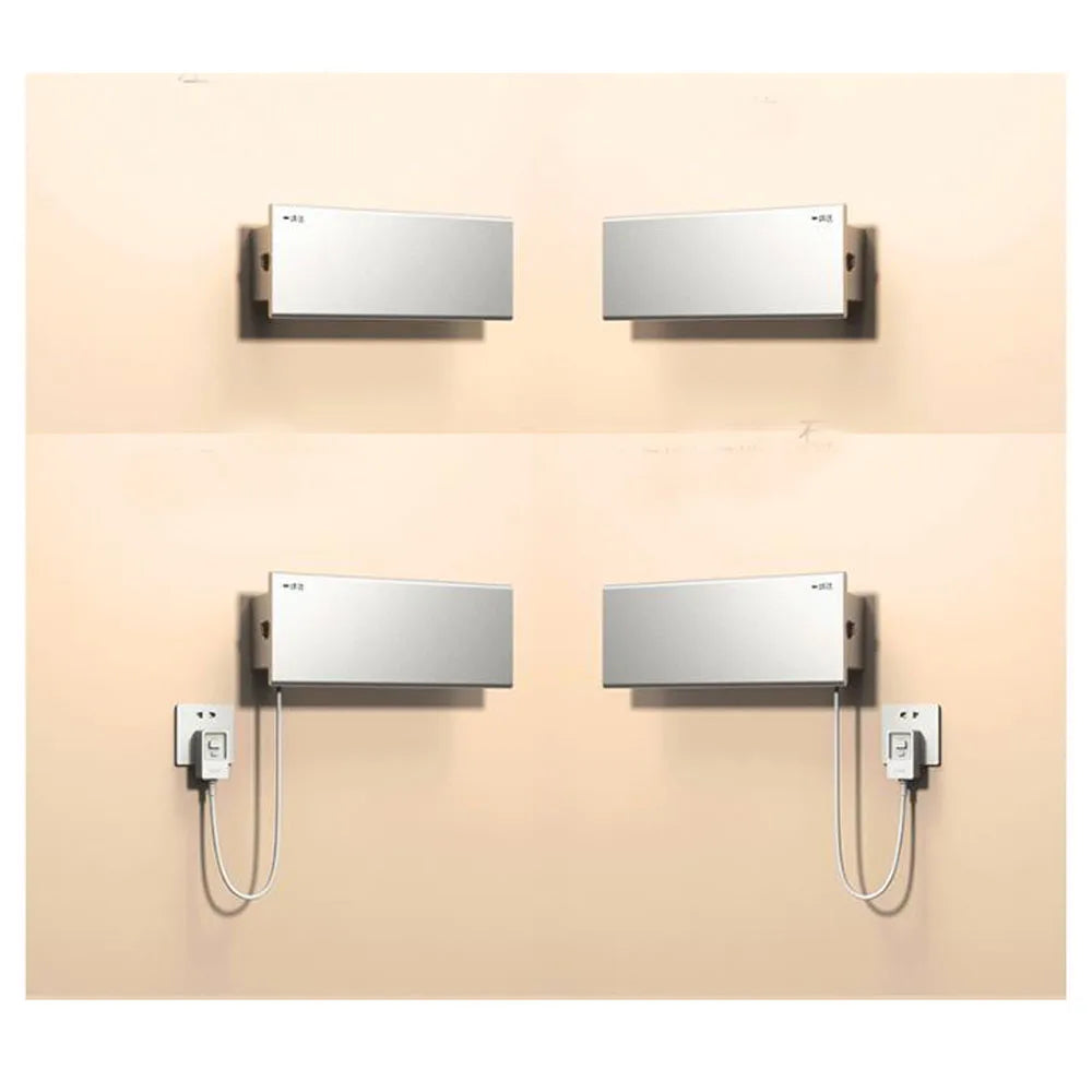 Electric towel rack Minimalist electric towel rail storage rack toilet smart drying Warmer bathroom accessories 220V