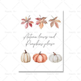 Fall Autumn Sayings Canvas Painting Hello Pumpkin Quote Wall Pictures Children Cartoon Art Print Halloween Poster Home Decor