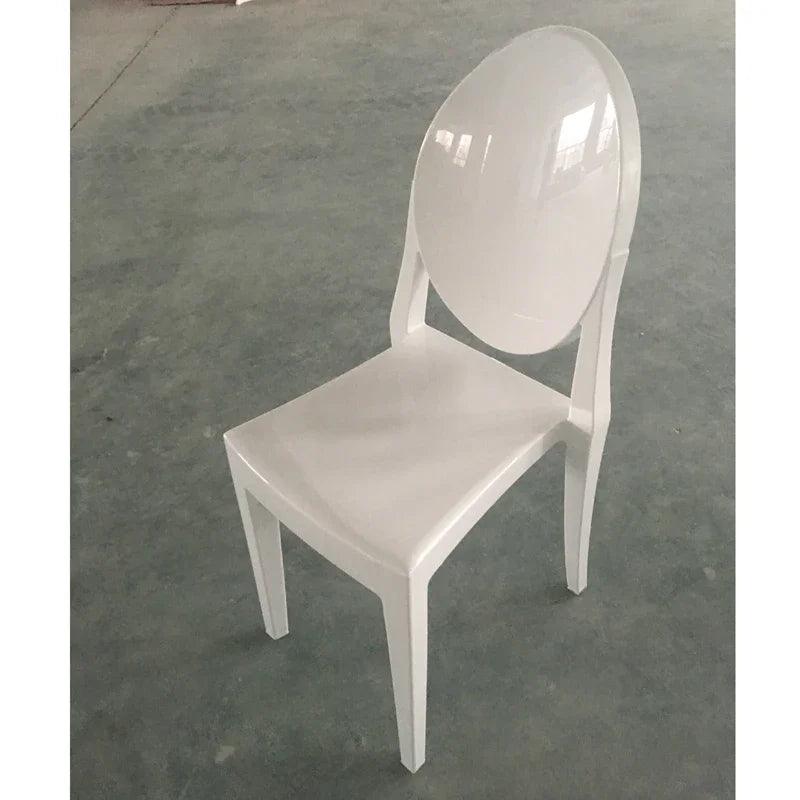 Fancy Living Room Dining Chairs Modern Nordic Clear Mobile Dining Chairs Lounge Events Plastic Cadeiras Dining Table Chairs