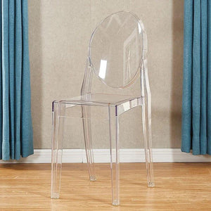 Fancy Living Room Dining Chairs Modern Nordic Clear Mobile Dining Chairs Lounge Events Plastic Cadeiras Dining Table Chairs