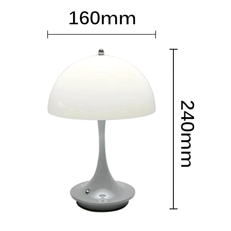 Flower Bud Led Table Lamp Wireless rechargeable lamp Nordic Bedside Wedding Room Desk Simple Bedroom Modern Sleeping Night Light