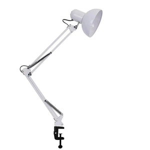 Foldable Desk Lamp Clip on Light Telescopic Eye Protection Retro Bedroom Office Computer Table Lamp Home Decor for E27 Bulb