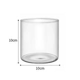 Glass Vase Flower Pot Hydroponic Transparent Vases for Flowers Dried Flower Arrangement Bottle Vase Decor Home Room Decor