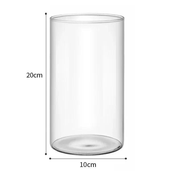 Glass Vase Flower Pot Hydroponic Transparent Vases for Flowers Dried Flower Arrangement Bottle Vase Decor Home Room Decor