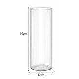 Glass Vase Flower Pot Hydroponic Transparent Vases for Flowers Dried Flower Arrangement Bottle Vase Decor Home Room Decor