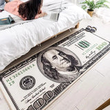 Hallway Entrance Doormat Dollar Money Pattern Living Room Floor Rugs Home Decor Kitchen Absorbent Carpet Anti Slip Bathroom Mat