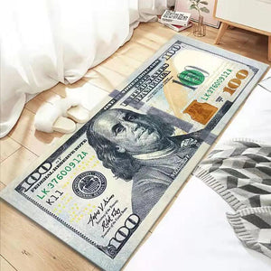 Hallway Entrance Doormat Dollar Money Pattern Living Room Floor Rugs Home Decor Kitchen Absorbent Carpet Anti Slip Bathroom Mat