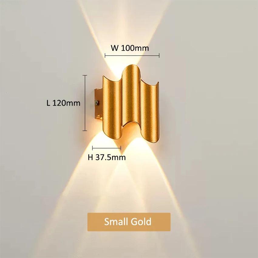 Home Decoration Wall Lamp Up and Down Luminous Wall Light Outdoor Waterproof Garden Lighting TV Background Light Fixture LP-352