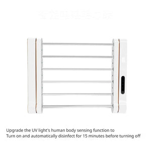 Intelligent UV Disinfection Towel Rack with No Odor Safe Clothes Drying Rack Household Electric Towel Rack