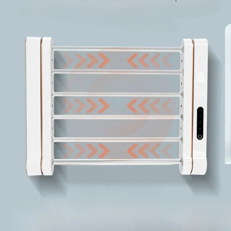 Intelligent UV Disinfection Towel Rack with No Odor Safe Clothes Drying Rack Household Electric Towel Rack