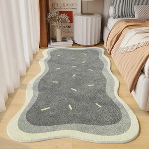 Irregular Art Abstract Cozy Bedroom carpet Modern Home Decoration Aesthetics Girls Room Balcony Rugs Coffee Table Rug tapete IG