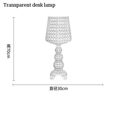 Italian Acrylic Standing Lamp Nordic Kartell Kabuki Floor Lamp For Living Room Bedroom Garden Hotel Decor LED Hollow Floor lamp