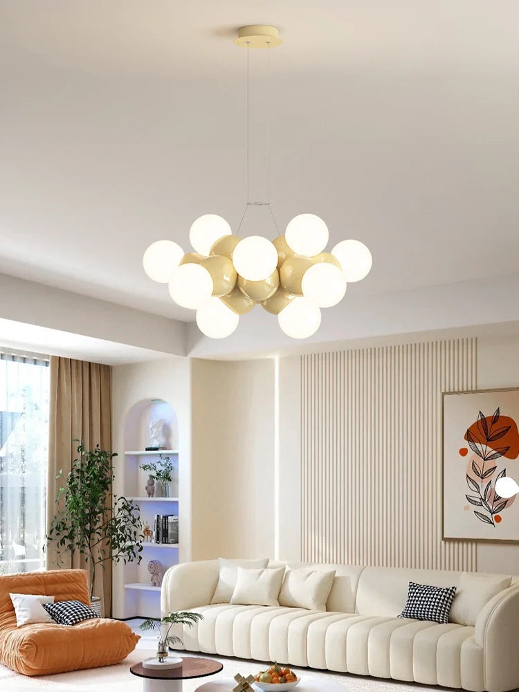 Italian Designer Style Living Room Pendant Lamp Cream Style Dining Table Dining Hall Restaurant Pendant Lamp 2023 New Chandelier