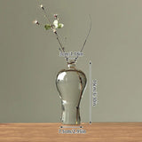 Japanese Zen Vase Transparent Glass Countertop Vase Home Decoration Flower Arrangement Hydroponic Home Decora Grace Small Vase