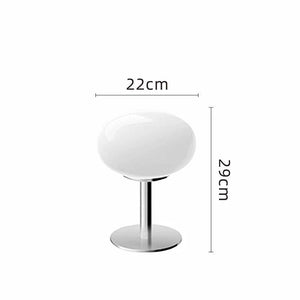 Joylove Girl Bedside Lamp Bedroom Lollipop Decorative Table Lamp Bauhaus Post modern Minimalist Nordic Retro Glass Table Lamps