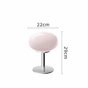 Joylove Girl Bedside Lamp Bedroom Lollipop Decorative Table Lamp Bauhaus Post modern Minimalist Nordic Retro Glass Table Lamps