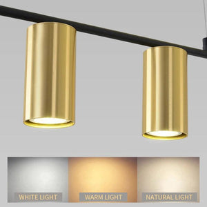 Kitchen Hanging Ceiling Lamps Simple Modern Style Long Chandelier LED Living Room Pendant Light Fixture Dining Bar Counter Lamp