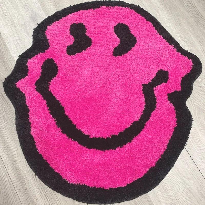 LAKEA Twisted Smiling Plush Carpet Rug Purely Handmade Soft Suitable for Room Decor Fluffy Carpets Bedroom Bathroom