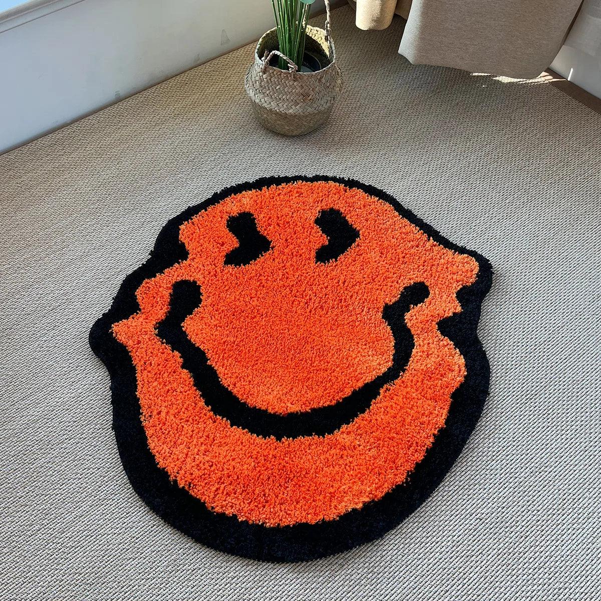 LAKEA Twisted Smiling Plush Carpet Rug Purely Handmade Soft Suitable for Room Decor Fluffy Carpets Bedroom Bathroom