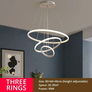 Led Chandelier For Dining Lamps Modern Luxury Design And Hanging Lamp For Ceiling Living Room Lustre Pendant Lighting Fixture