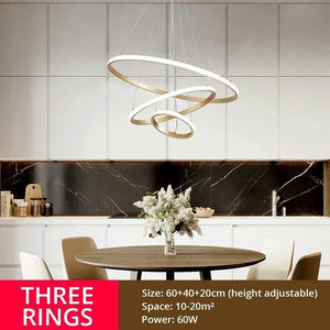 Led Chandelier For Dining Lamps Modern Luxury Design And Hanging Lamp For Ceiling Living Room Lustre Pendant Lighting Fixture