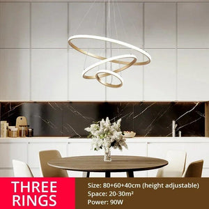 Led Chandelier For Dining Lamps Modern Luxury Design And Hanging Lamp For Ceiling Living Room Lustre Pendant Lighting Fixture