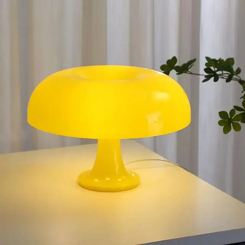 Led Mushroom Table Lamp for Hotel Bedroom Bedside Living Room Decoration Lighting Modern Minimalist Creativity Desk Lights