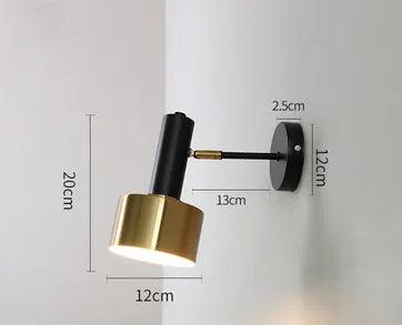 Led Wall Lamps Minimalist Bedside Lights Luxury Nordic Minimalist Modern Personality Creative Hotel Living Bedroom TV Wall Lamp