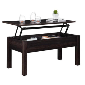 Lift Top Coffee Table, Espresso Table De Salon Coffee Tables Retro Coffee Tables