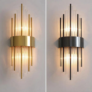 Light Luxury Wall Lamp Modern LED Gold Wall Light Indoor Lighting Wall Sconce Home Decor for Living Room Bedroom Bedside Stairs