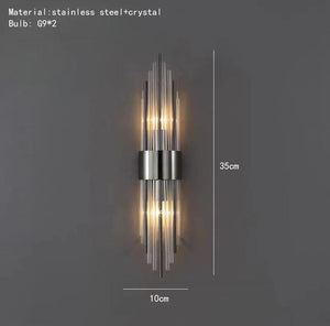 Light Luxury Wall Lamp Modern LED Gold Wall Light Indoor Lighting Wall Sconce Home Decor for Living Room Bedroom Bedside Stairs