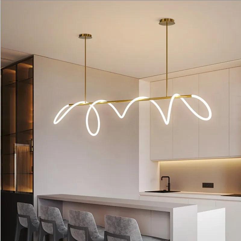 Snake - Linear Modern Long Hose Led Ceiling Light