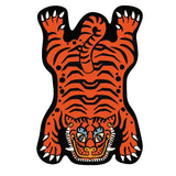 Living Room Carpet Funny Cartoon Tiger Children Bedroom Bedside Rug Large Area Home Decoration Cute Corridor Cloakroom Mat ковер