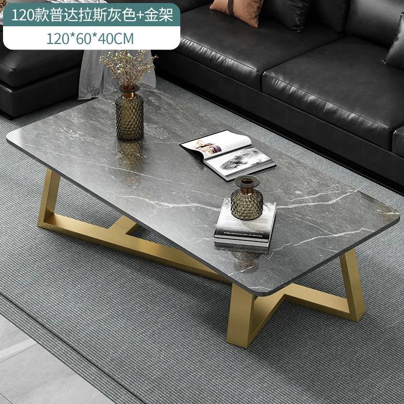 Living Room Coffee Tables Modern Design Marble Nightstands Nordic Metal Dressing Table Set Meubles De Salon Bedroom Furniture