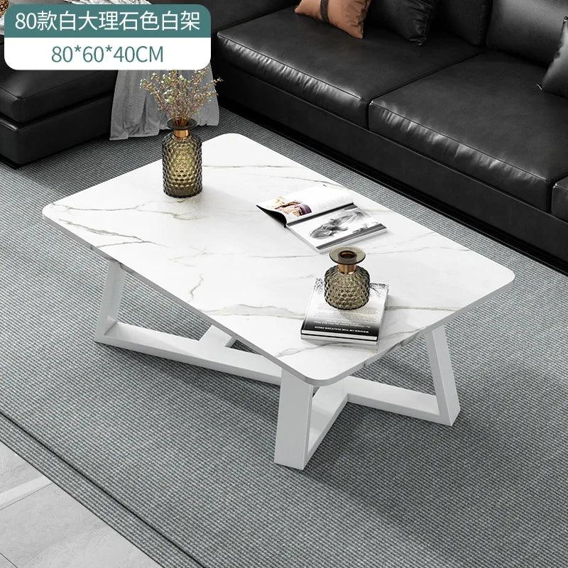 Living Room Coffee Tables Modern Design Marble Nightstands Nordic Metal Dressing Table Set Meubles De Salon Bedroom Furniture