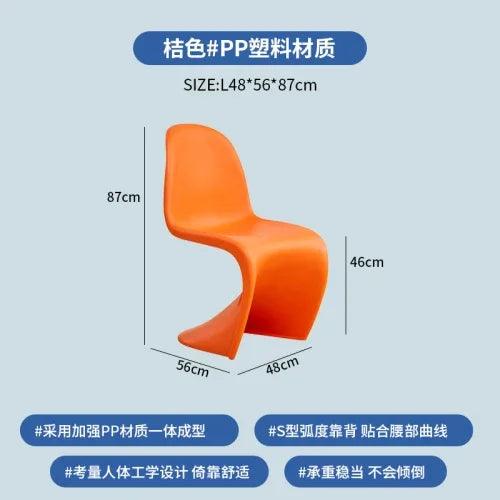 Luxury Furniture Accessories Dining Chairs Set Luxury Modern Library Furniture Plastic Chair Postmodern Salon Styling Designer