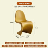 Luxury Furniture Accessories Dining Chairs Set Luxury Modern Library Furniture Plastic Chair Postmodern Salon Styling Designer