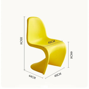 Luxury Furniture Accessories Dining Chairs Set Luxury Modern Library Furniture Plastic Chair Postmodern Salon Styling Designer