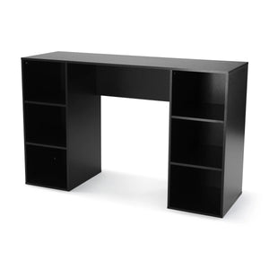 Mainstays 6-Cube Storage Computer Desk, White desks office table desk table