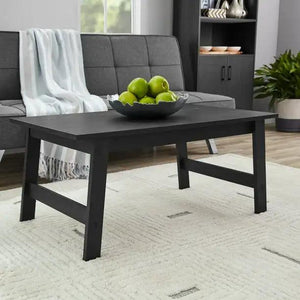 Mainstays Wood Rectangle Coffee Table tea table coffee table living room tables