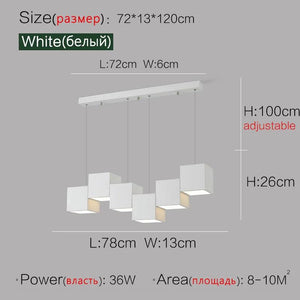 Minimalist Dining Room Pendant Lights Modern Bar Table Lights Office Pendant lamp Designer Creative Geometric Dining Room Lights