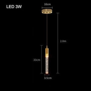 Modern Bubble Crystal Pendant Lights Indoor Hanging Lamp For Dining Room Bedroom Shop Bar Cafe Drop Pendant Lamp Home Decoration