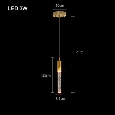 Modern Bubble Crystal Pendant Lights Indoor Hanging Lamp For Dining Room Bedroom Shop Bar Cafe Drop Pendant Lamp Home Decoration