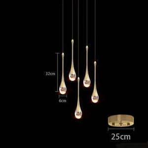 Modern Bubble Crystal Pendant Lights Indoor Hanging Lamp For Dining Room Bedroom Shop Bar Cafe Drop Pendant Lamp Home Decoration