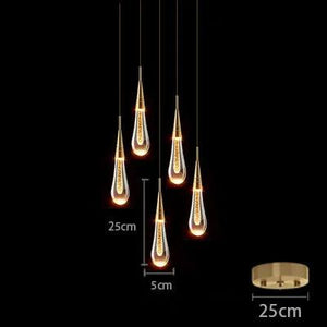 Modern Bubble Crystal Pendant Lights Indoor Hanging Lamp For Dining Room Bedroom Shop Bar Cafe Drop Pendant Lamp Home Decoration