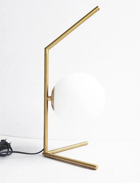 Modern Glass Ball table lamps Gold Nordic Simple Bedroom Bedside Reading Desk Lamp Home Decor E14 LED Table Light Lamparas