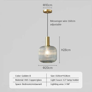 Modern Glass LED Pendant Light White Lantern Iron Hanging Lamp For Bedroom Living Room Study Balcony Illumination Fixture Lustre